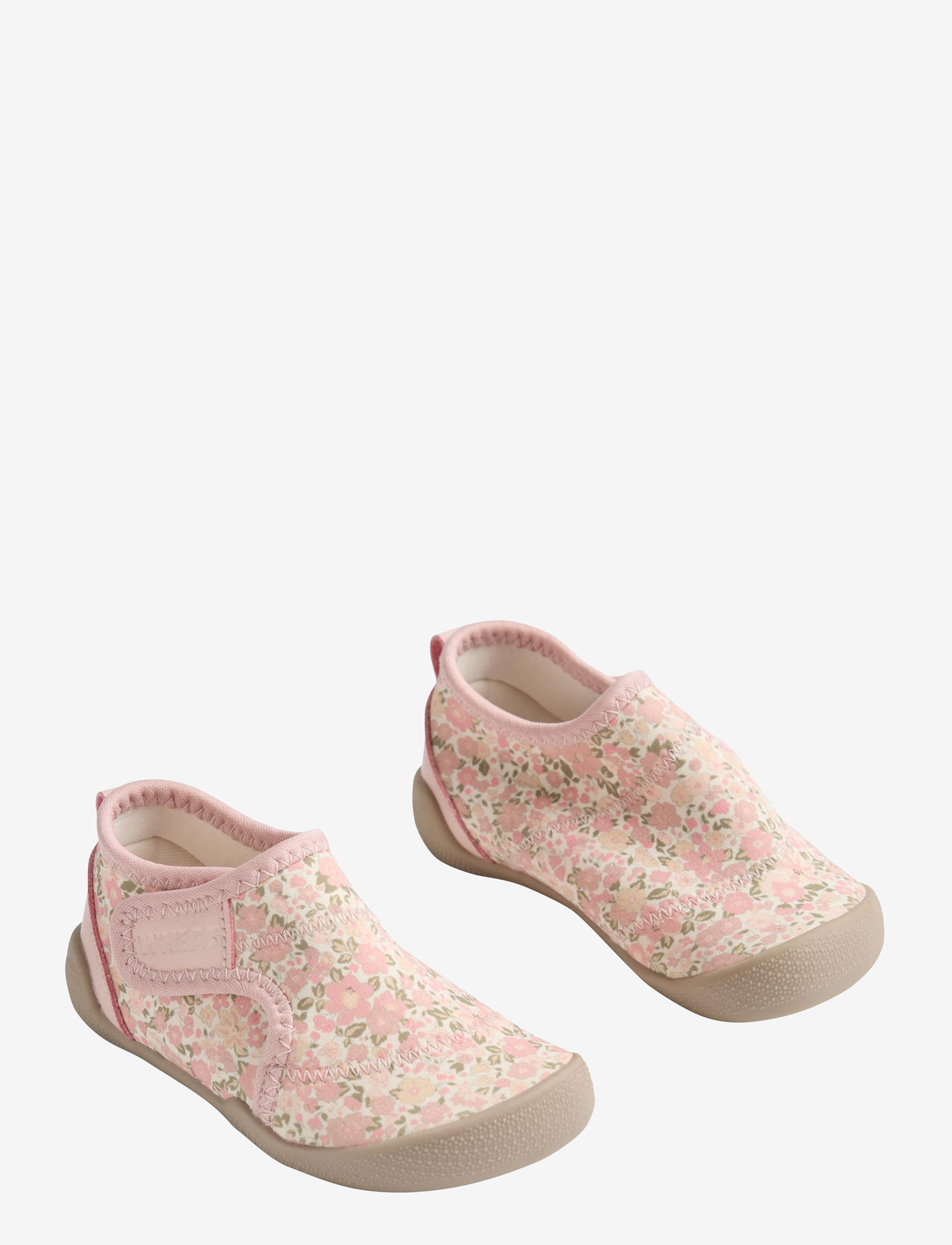 Wheat - Beach Shoe Shawn - badskor - ivory flower meadow - 0