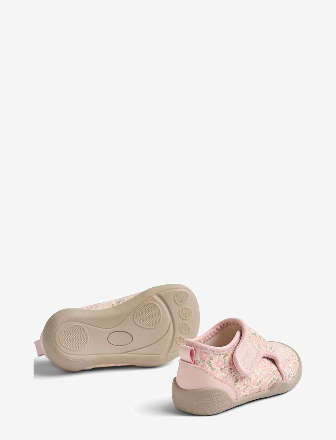 Wheat - Beach Shoe Shawn - badskor - ivory flower meadow - 2