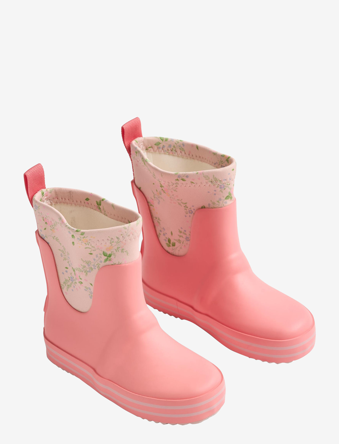 Wheat - Rubber Boot Mist - voodrita kummikud - rose checked flowers - 0