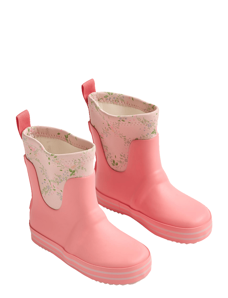 Wheat - Rubber Boot Mist - gumowce nieocieplane - rose checked flowers - 0