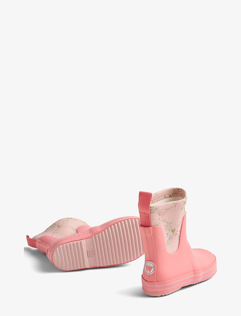 Wheat - Rubber Boot Mist - gumowce nieocieplane - rose checked flowers - 2