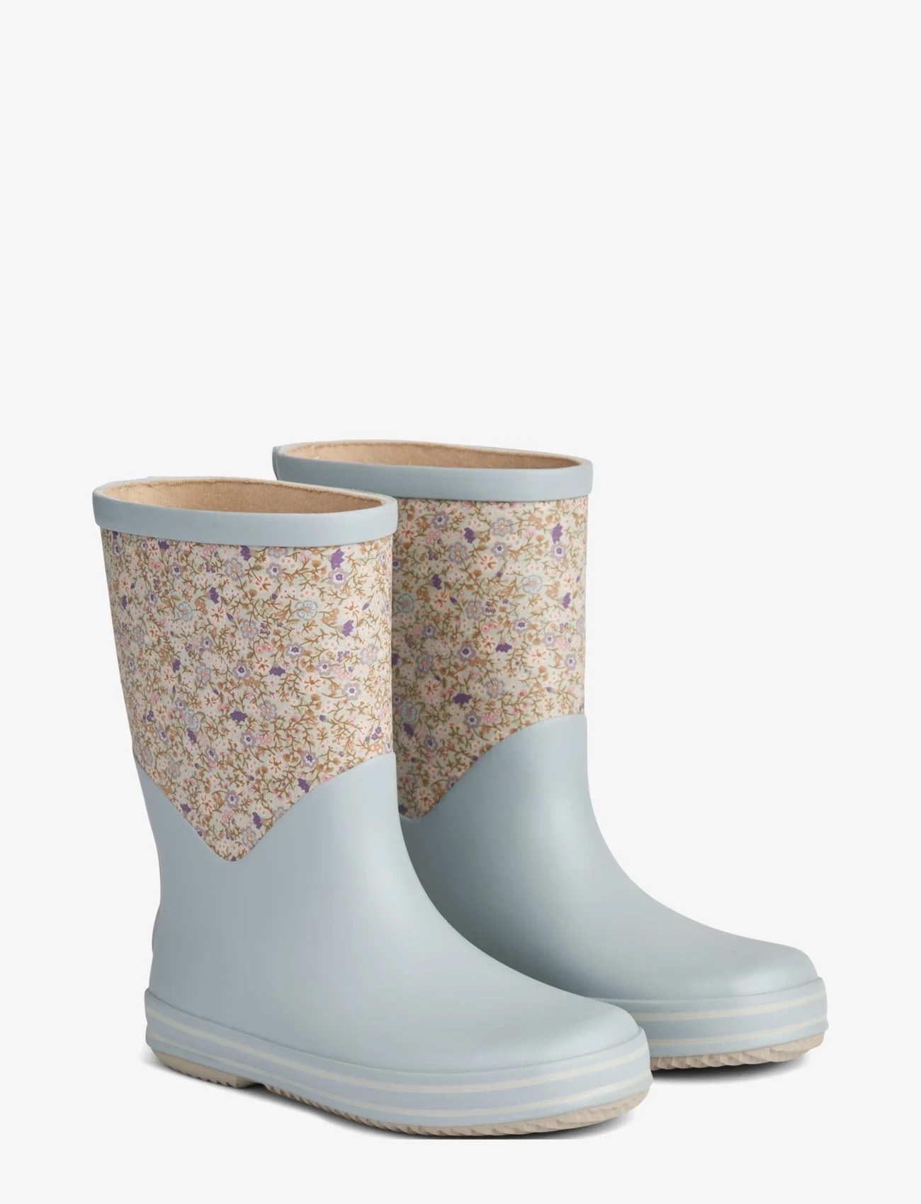 Wheat - Juno Rubber Boot Print - highrise flowers - 0