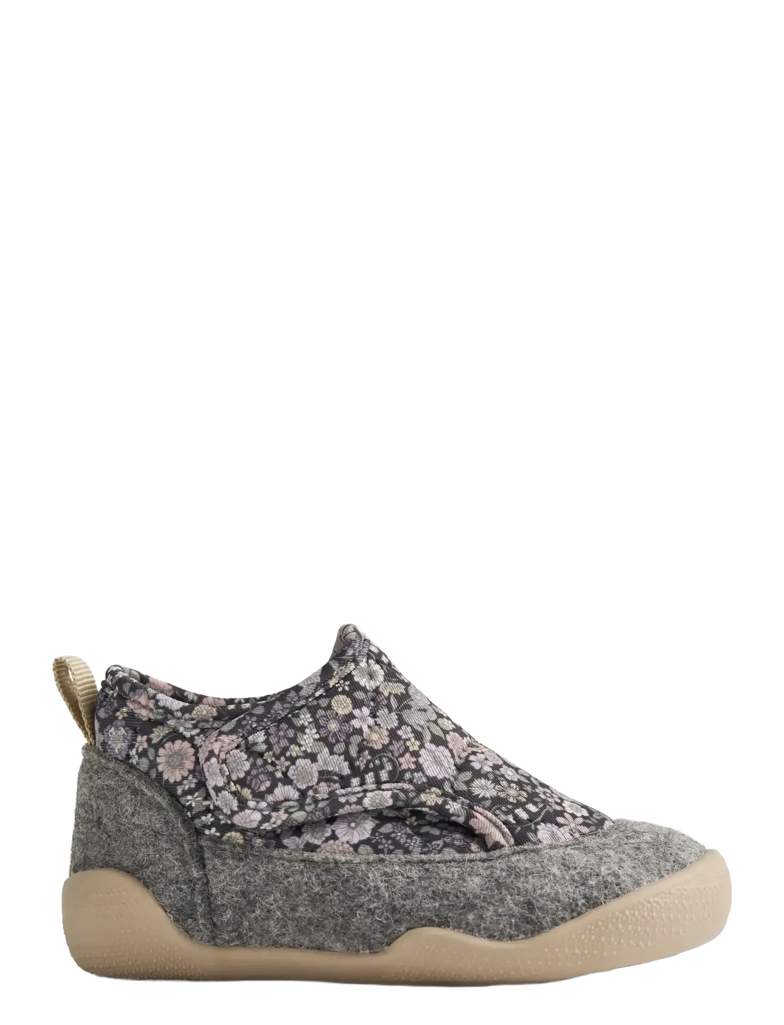 Wheat - Indoor Shoe Mulle - slippers - black sea flowers - 1