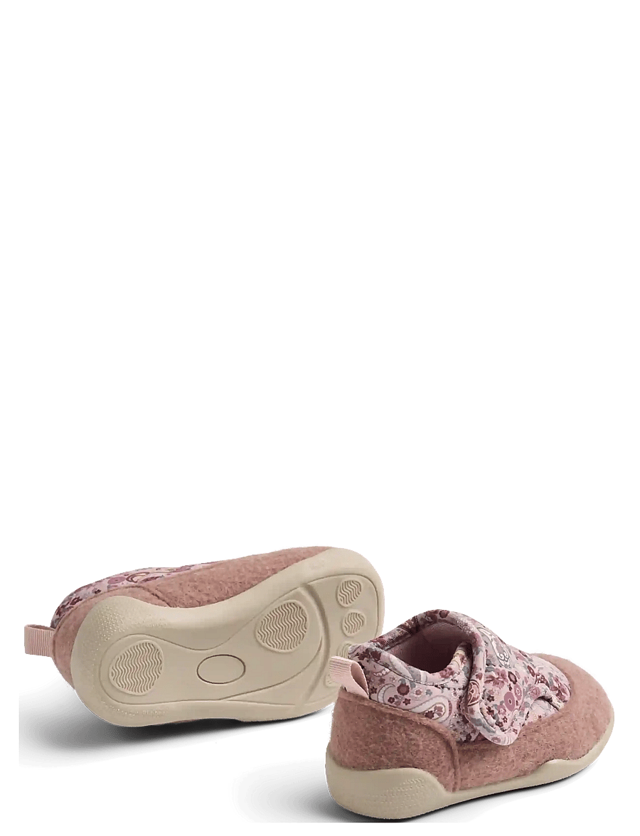 Wheat - Indoor Shoe Mulle - hausschuhe - dry rose paisley - 1