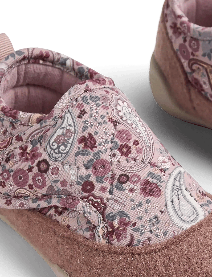 Wheat - Indoor Shoe Mulle - hausschuhe - dry rose paisley - 3