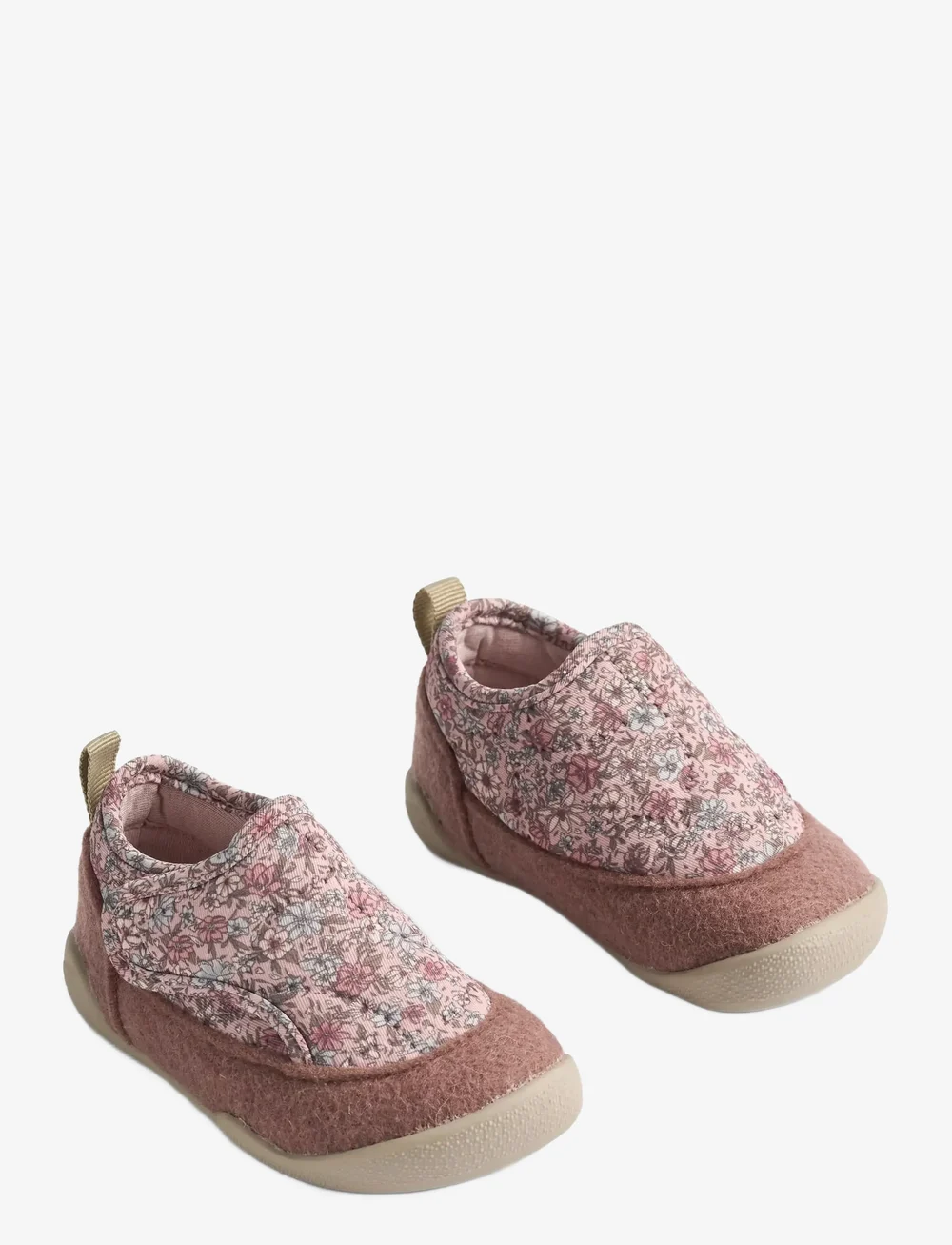 Wheat - Indoor Shoe Mulle - hjemmesko - soft lavender flowers - 0