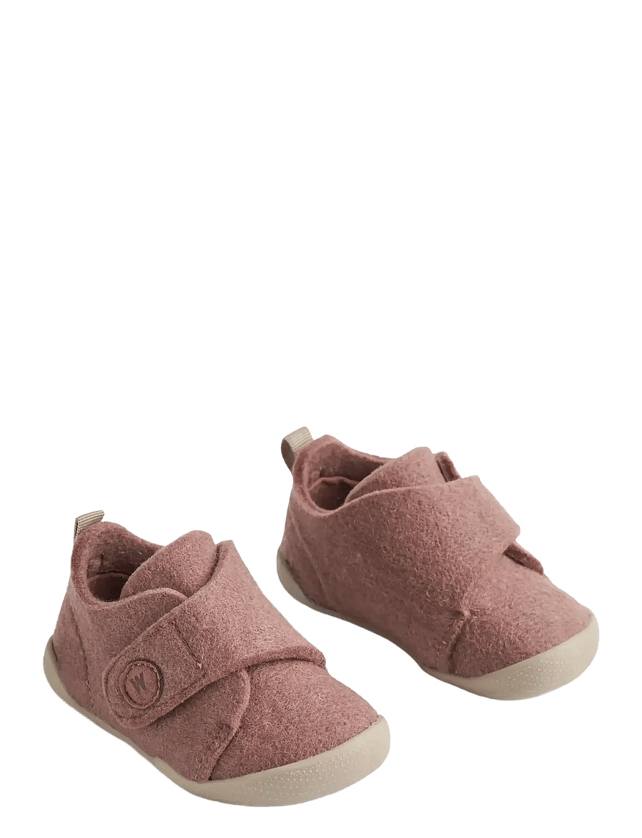 Wheat - Indoor Shoe Fleecy - inneskor - dusty rouge - 0