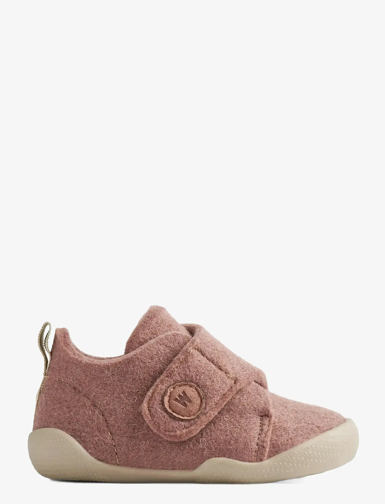 Wheat - Indoor Shoe Fleecy - hjemmesko - dusty rouge - 1