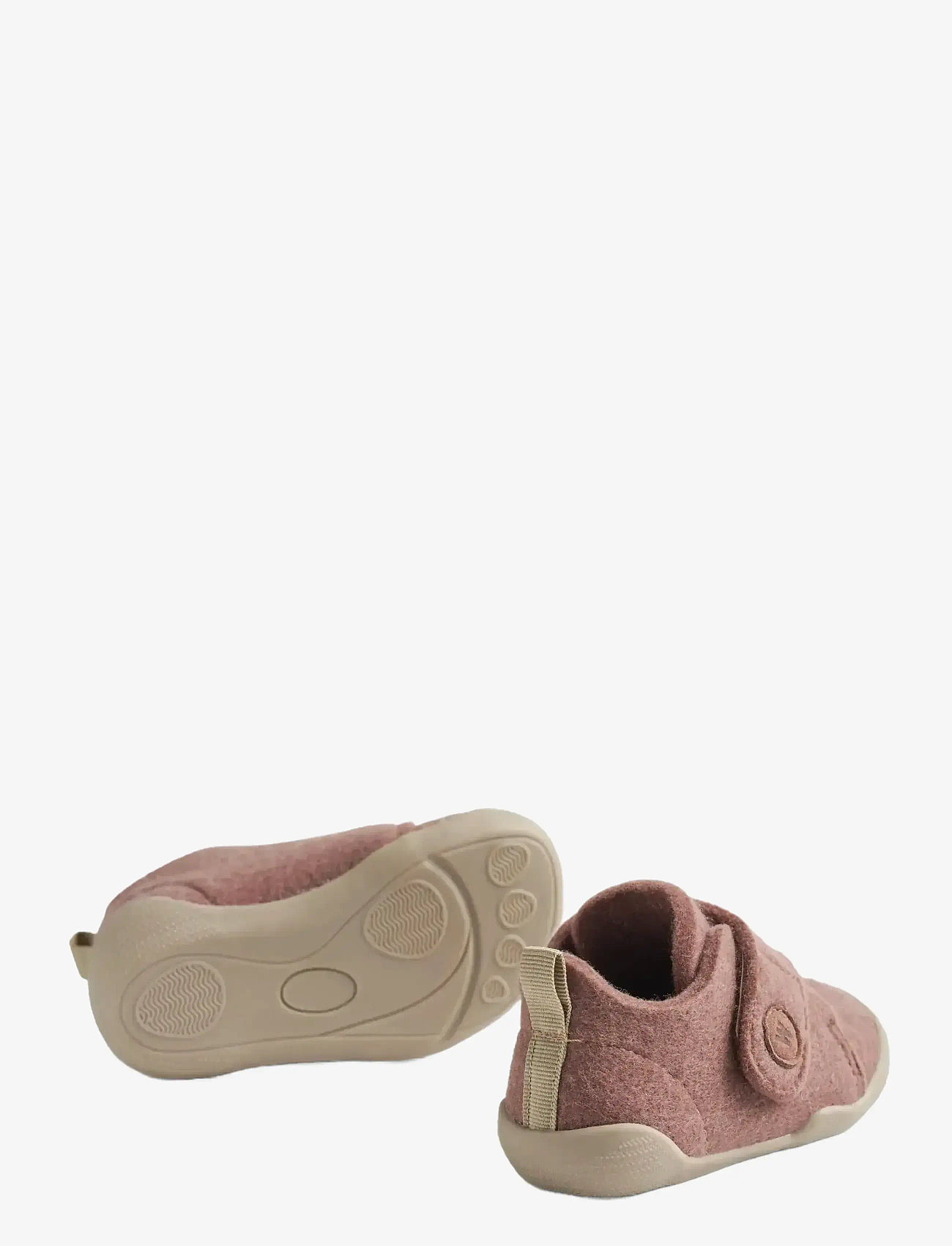Wheat - Indoor Shoe Fleecy - hjemmesko - dusty rouge - 2