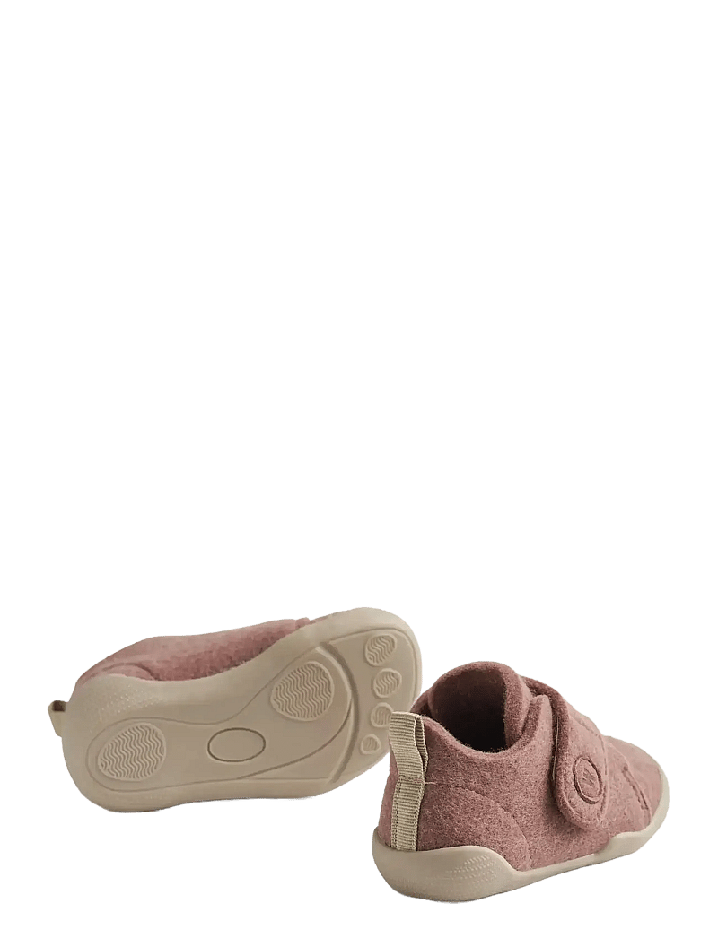 Wheat - Indoor Shoe Fleecy - hjemmesko - dusty rouge - 2