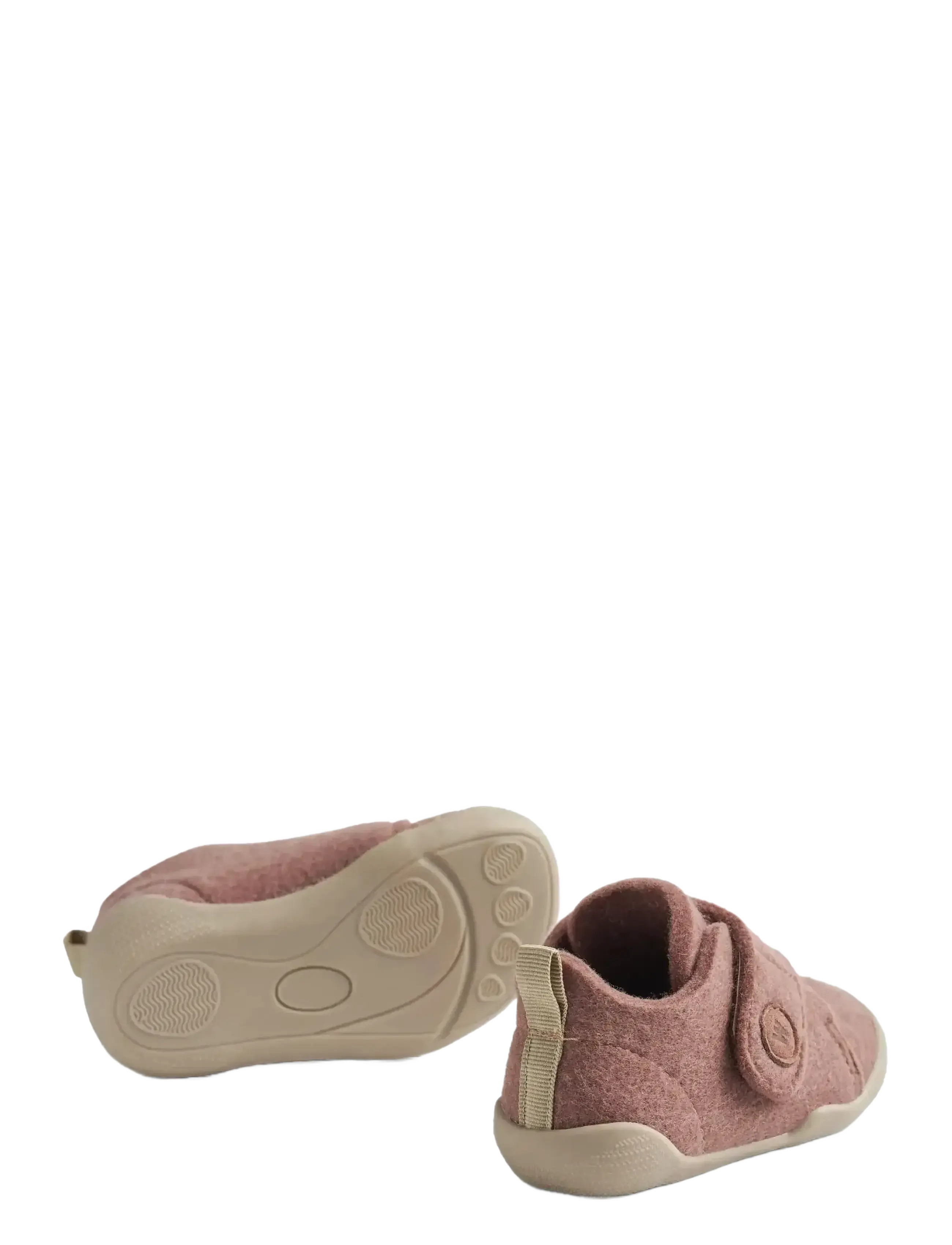 Wheat - Indoor Shoe Fleecy - Čības - dusty rouge - 2