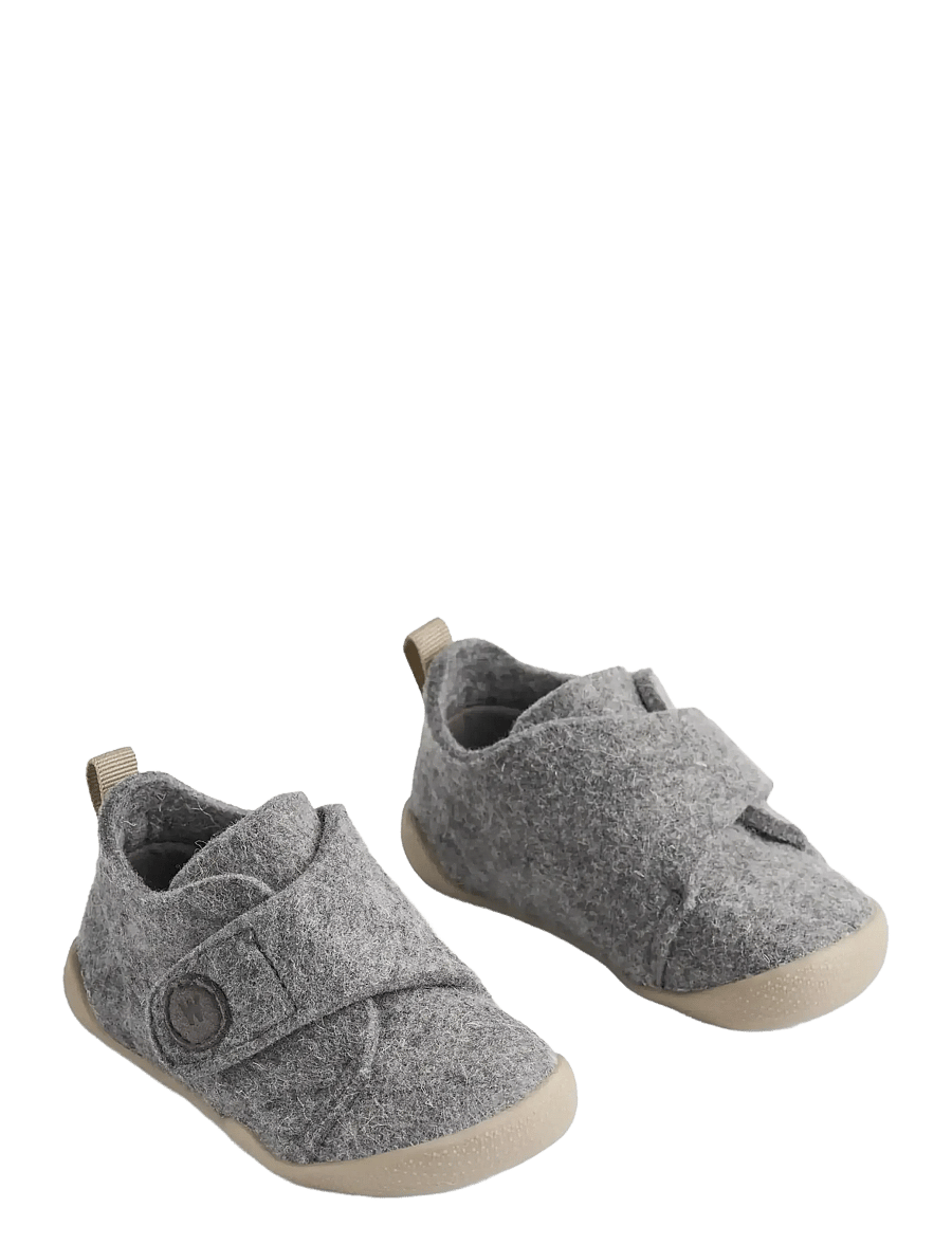 Wheat - Indoor Shoe Fleecy - hausschuhe - grey - 0