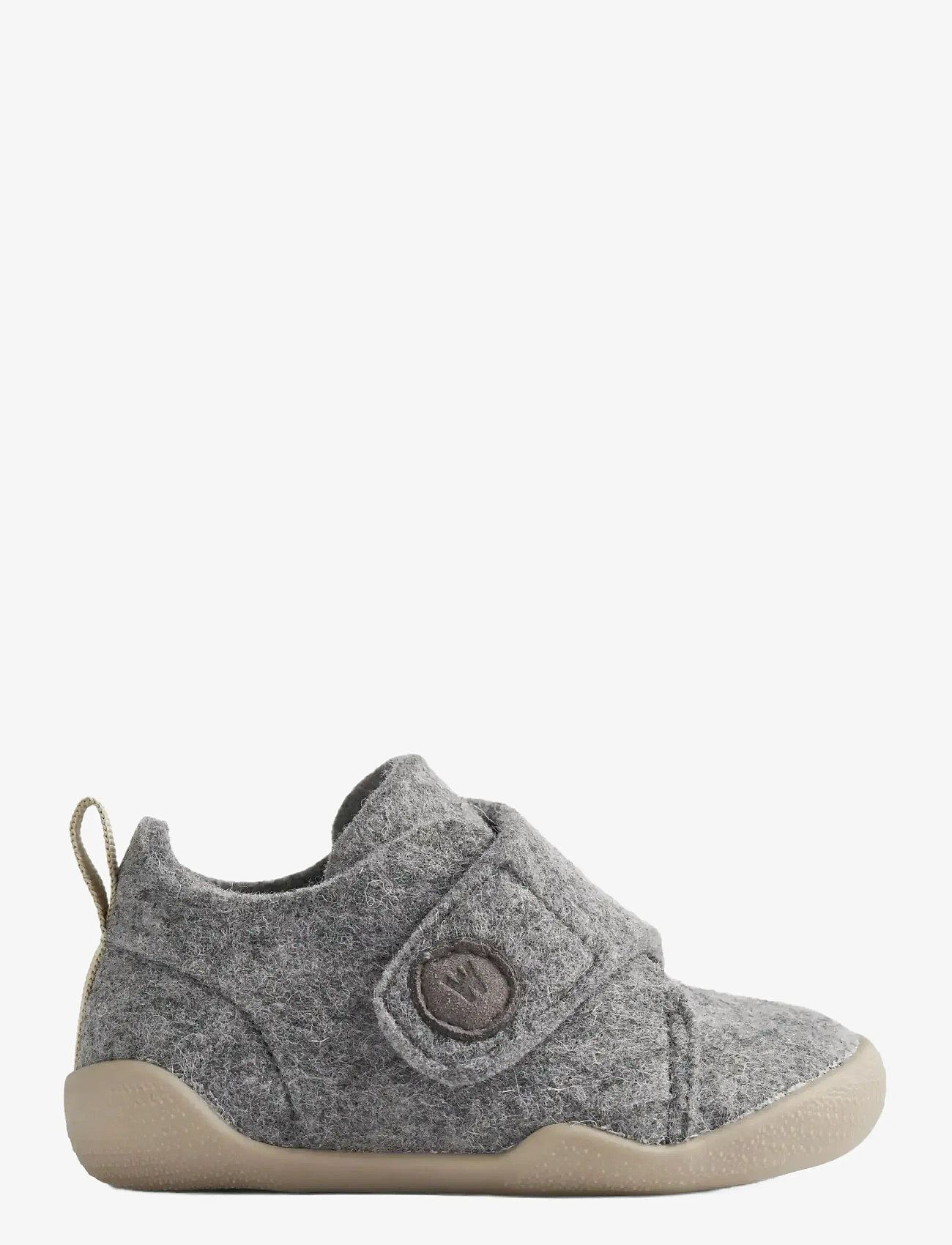 Wheat - Indoor Shoe Fleecy - hjemmesko - grey - 1