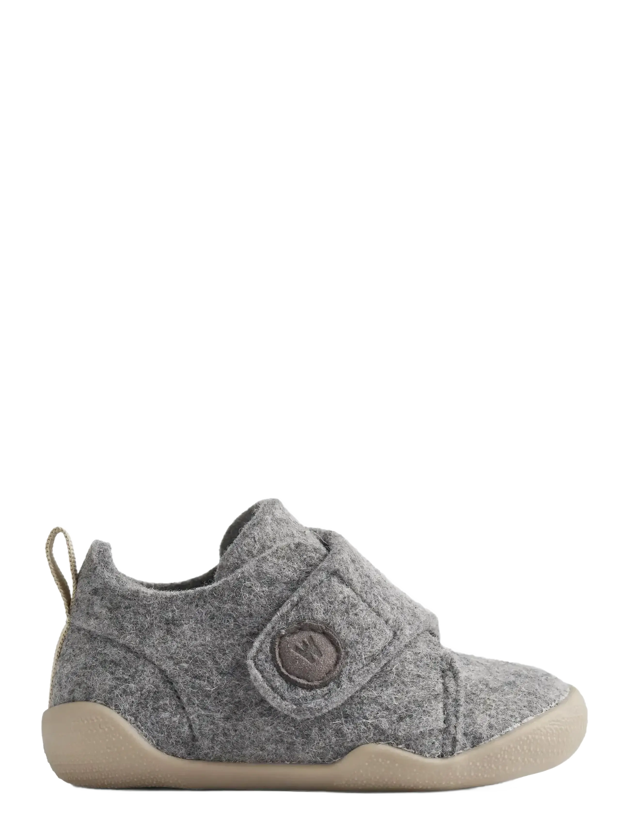 Wheat - Indoor Shoe Fleecy - laveste priser - grey - 1