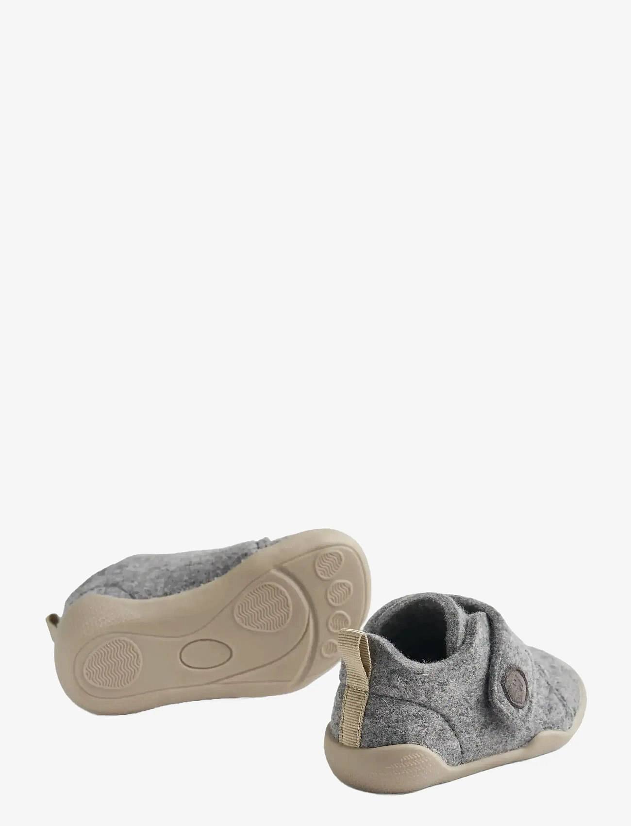 Wheat - Indoor Shoe Fleecy - hjemmesko - grey - 2