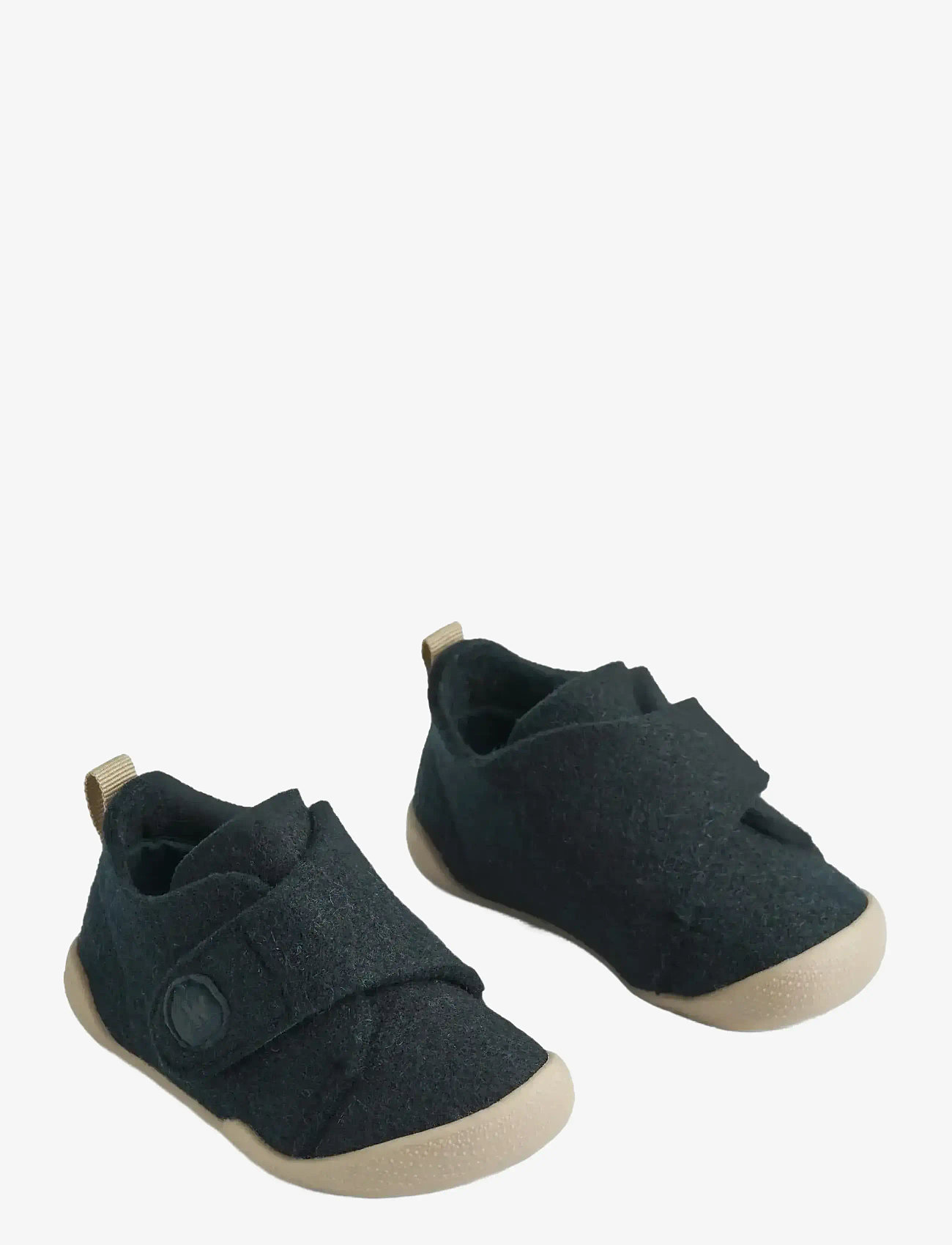 Wheat - Indoor Shoe Fleecy - domowe - navy - 0