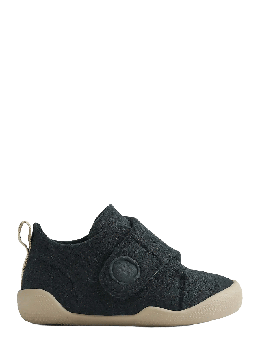 Wheat - Indoor Shoe Fleecy - hausschuhe - navy - 1