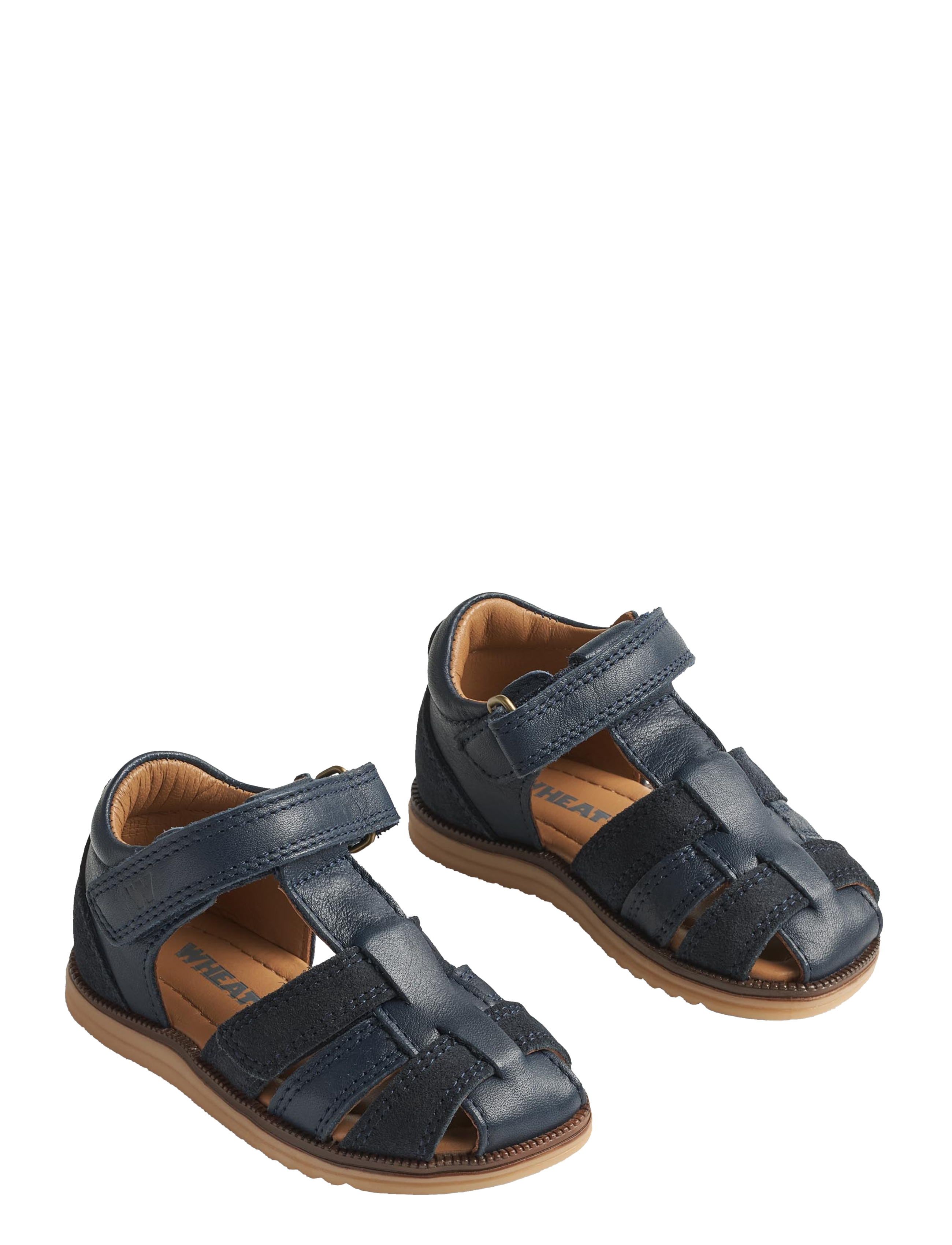 Wheat Sandal Sky, 25, Navy, Sommersko > Sandaler, Børn