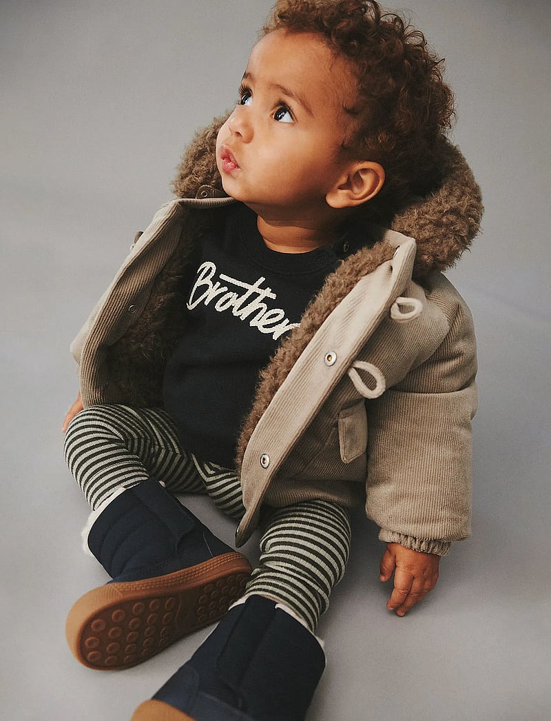 Wheat - Winterboot Delaney Tex - vinterstövlar - navy - 0