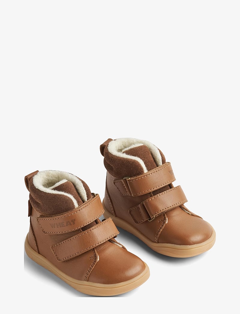 Wheat - Winterboot Sixan Tex - barefoot jalanõud - cognac - 1