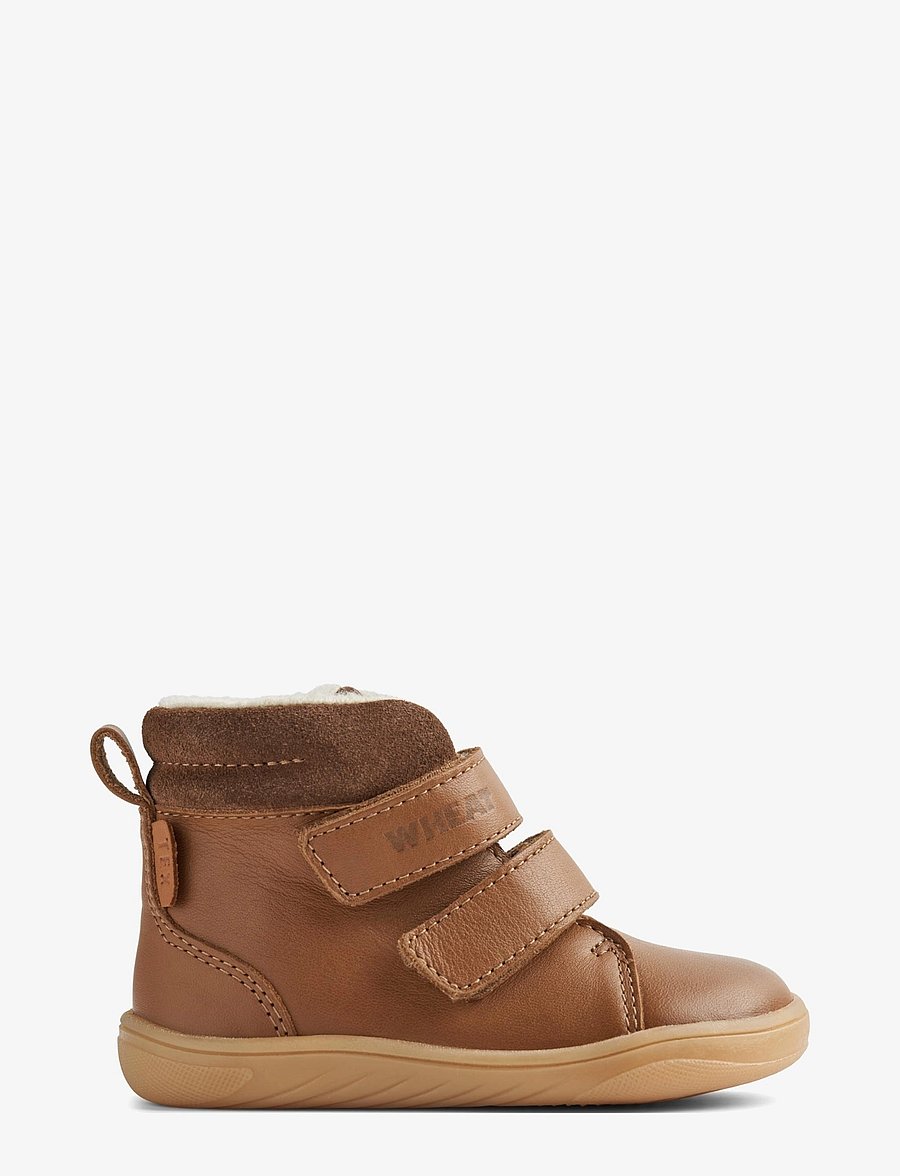 Wheat - Winterboot Sixan Tex - barefoot skór - cognac - 3