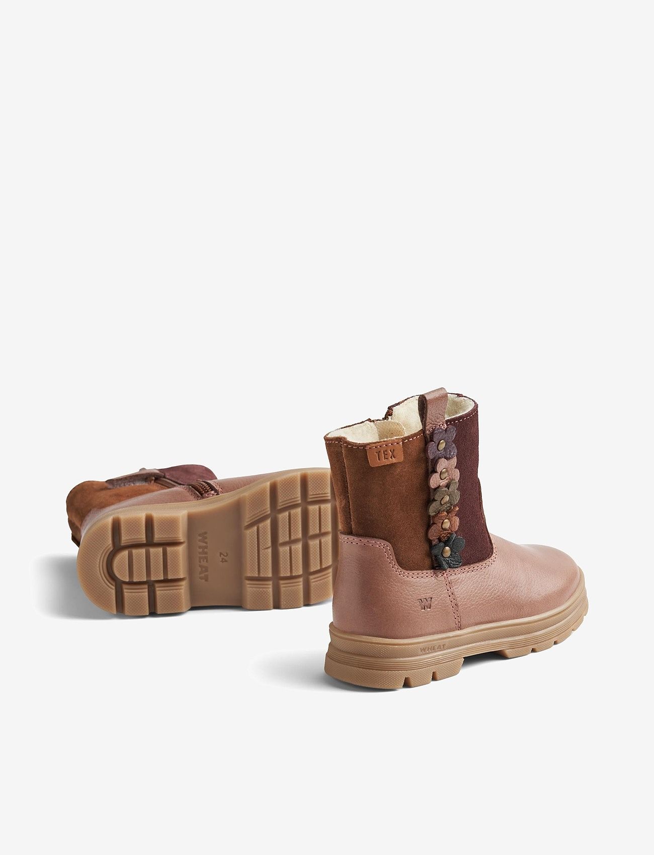 Wheat - Winterboot Flori Tex - dusty rouge - 1