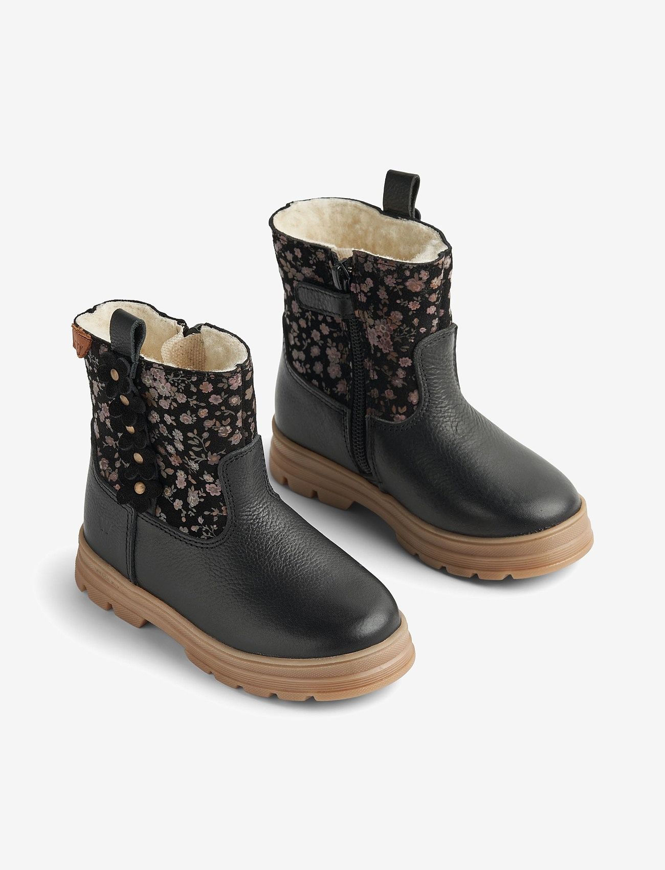 Wheat - Winterboot Flori Tex - black - 0