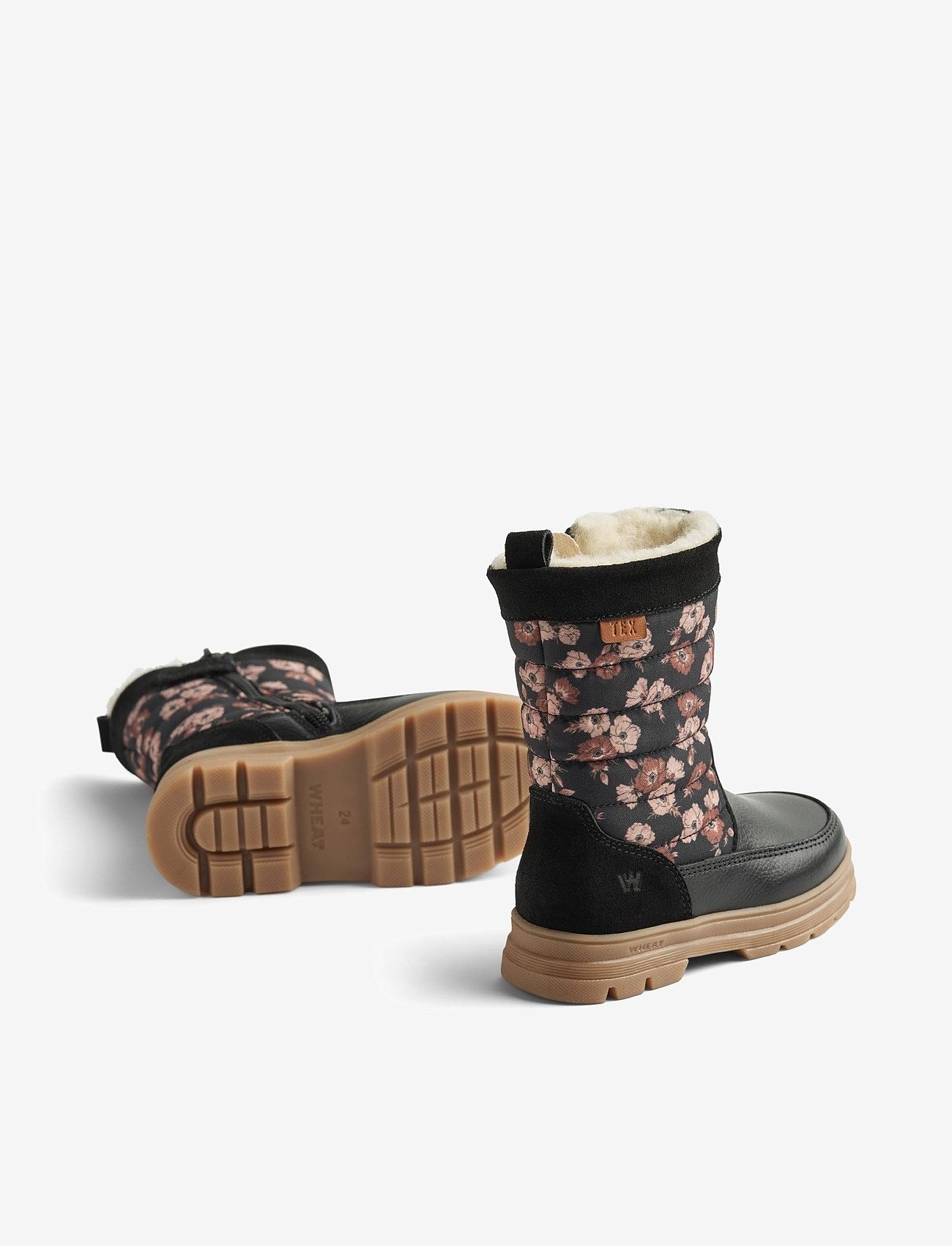 Wheat - Winterboot Koa Tex - efterårssko - black - 1