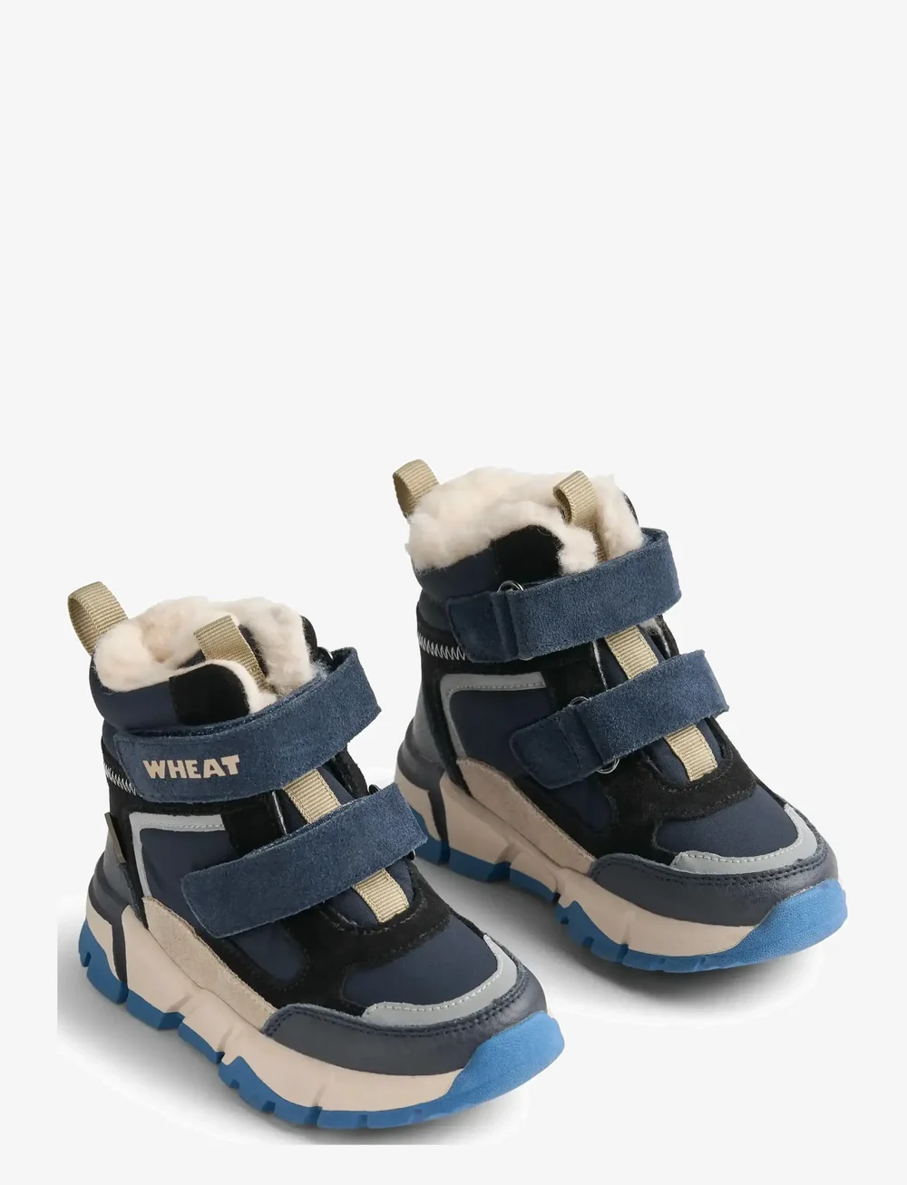 Wheat - Bootie Lucka Tex - vinterstøvler - blue - 0