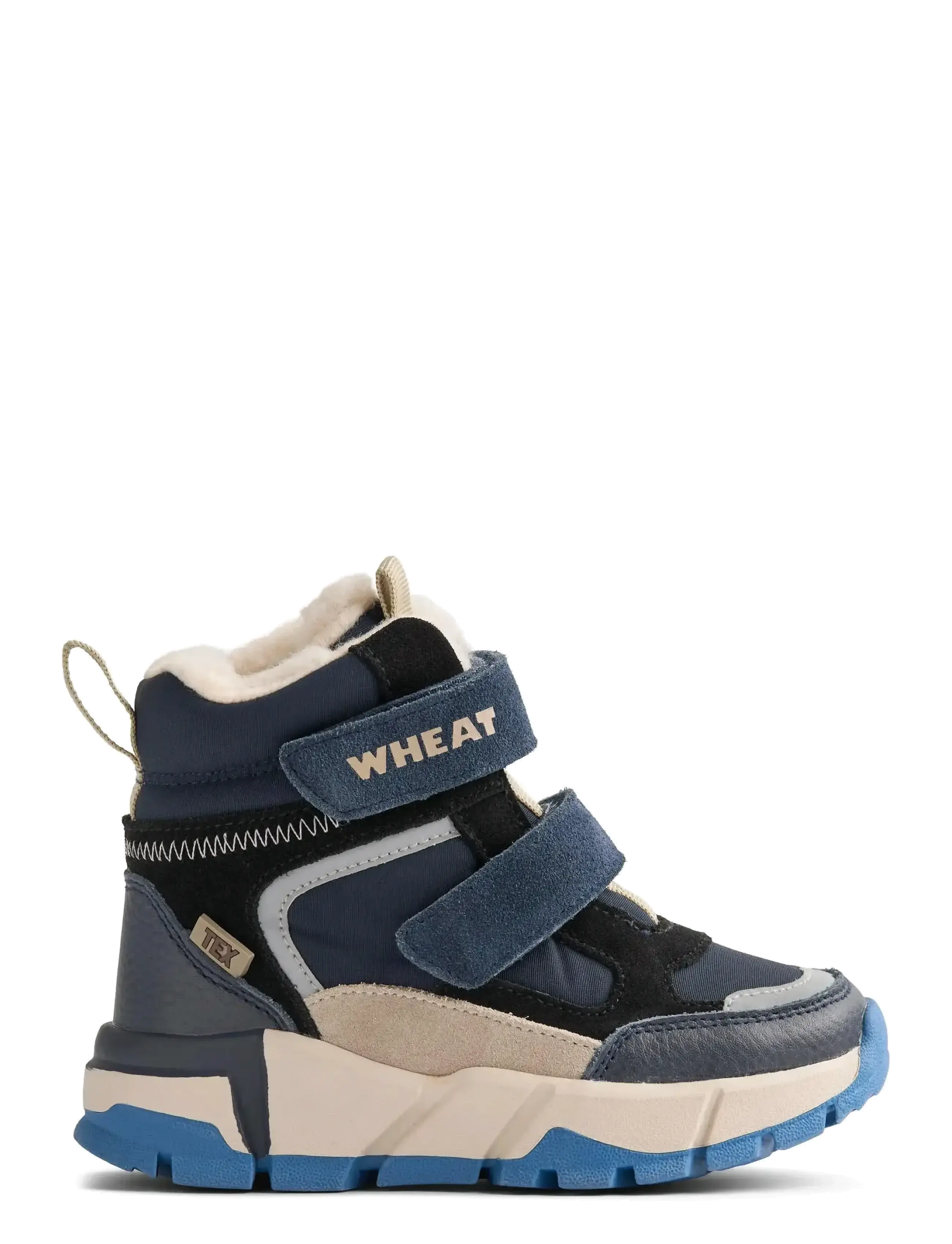 Wheat - Bootie Lucka Tex - fall shoes - blue - 1