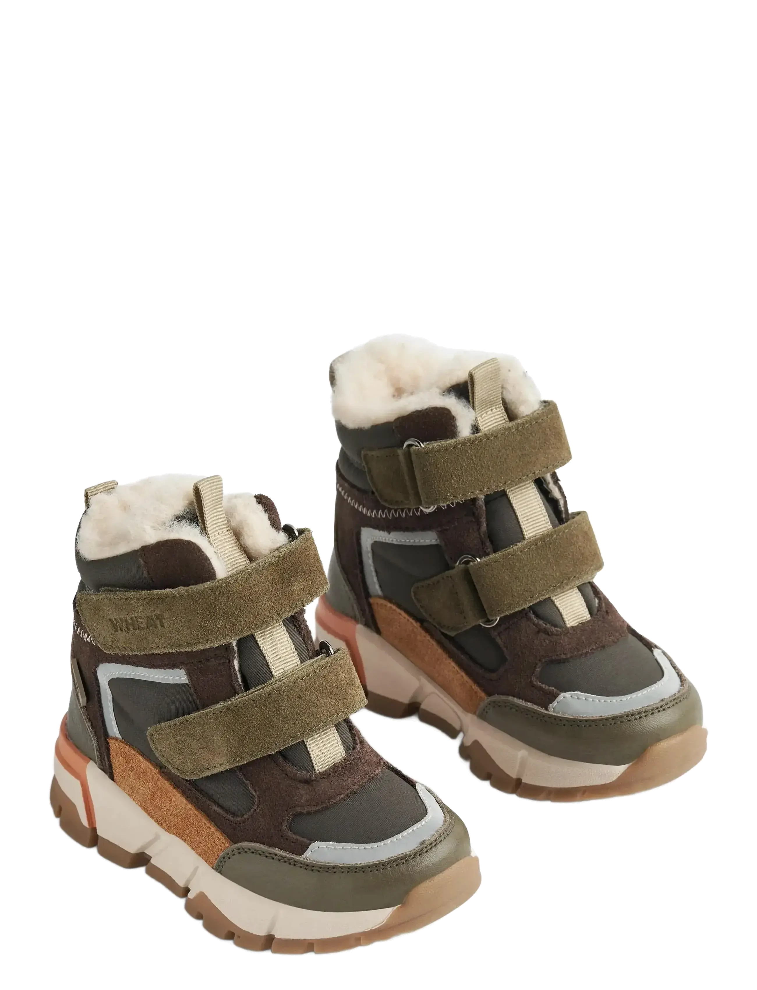 Wheat Bootie Lucka Tex, 33, Winter Boots, Mehrfarbig/gemustert - Boots W. Velcro, Kinder