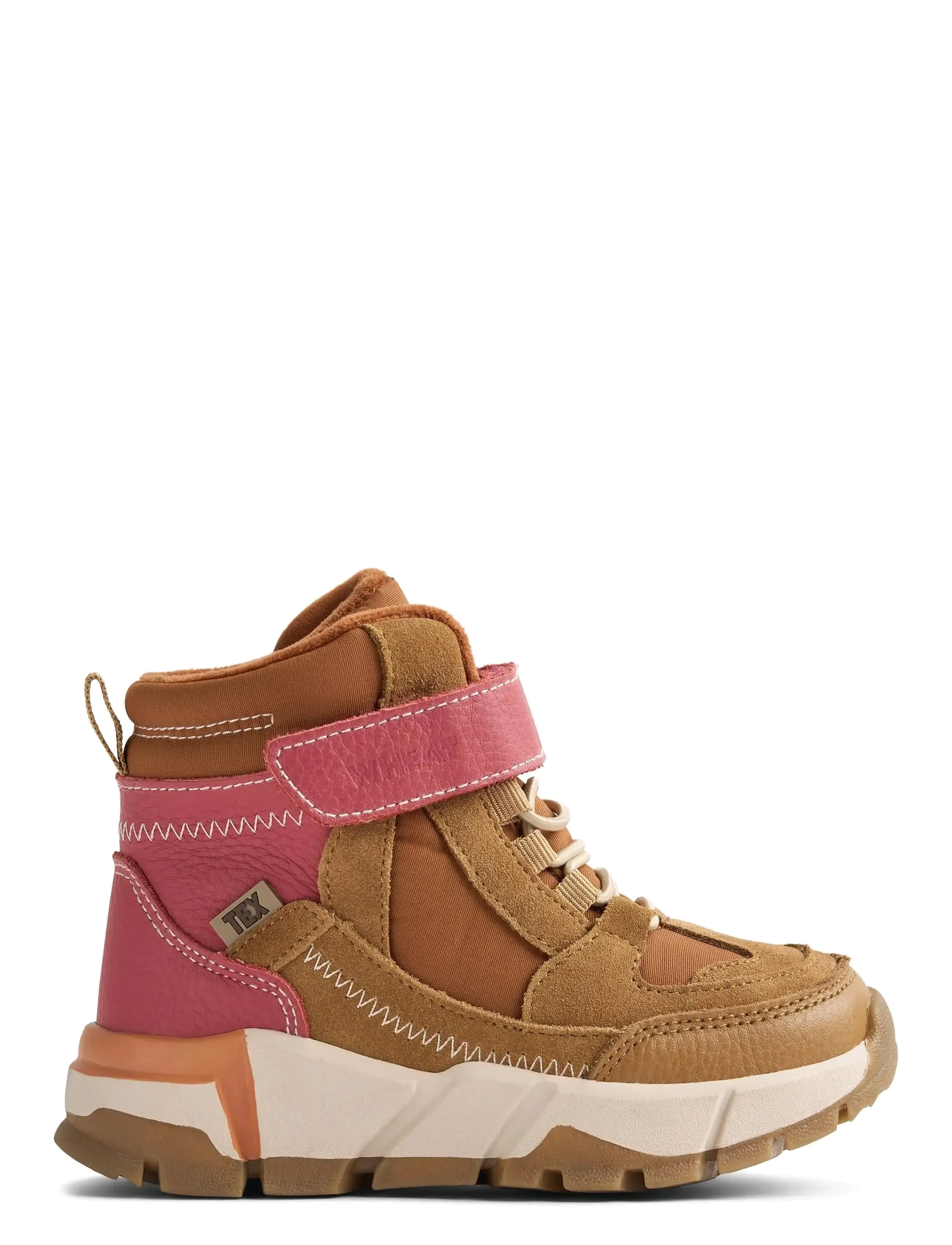 Wheat - Bootie Muni Tex - hoher schnitt - cognac - 1