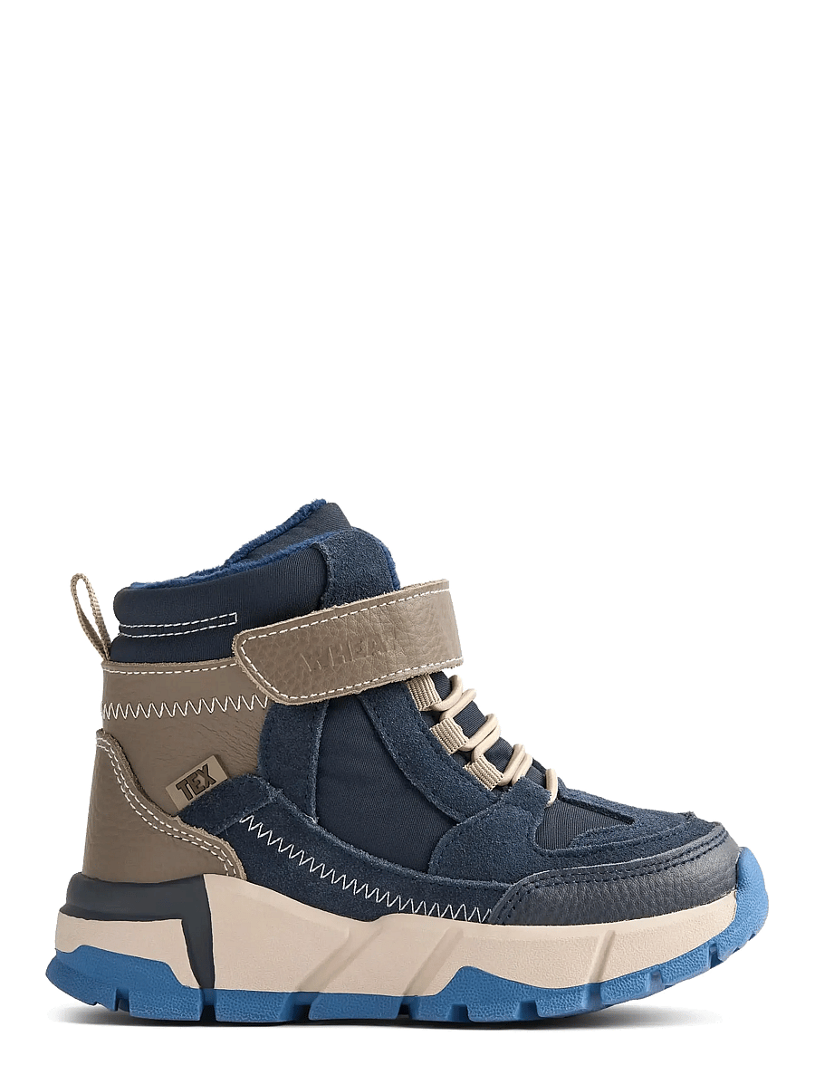 Wheat - Bootie Muni Tex - hoher schnitt - navy - 1