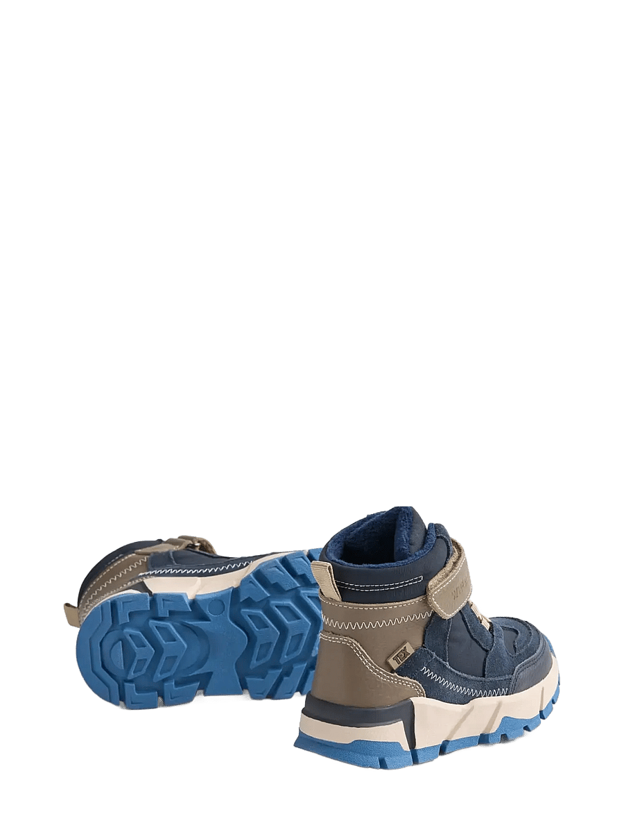 Wheat - Bootie Muni Tex - hoher schnitt - navy - 2