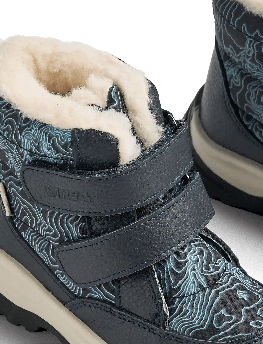 Wheat - Winterboot Millas Tex - winterstiefel - elevation map - 3