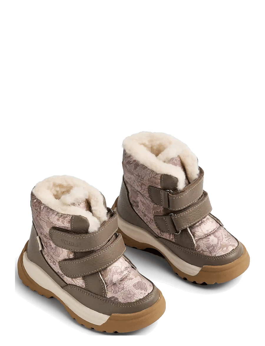 Wheat - Winterboot Millas Tex - winterstiefel - golden flowers - 0