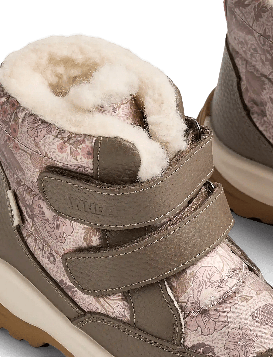 Wheat - Winterboot Millas Tex - winterstiefel - golden flowers - 3