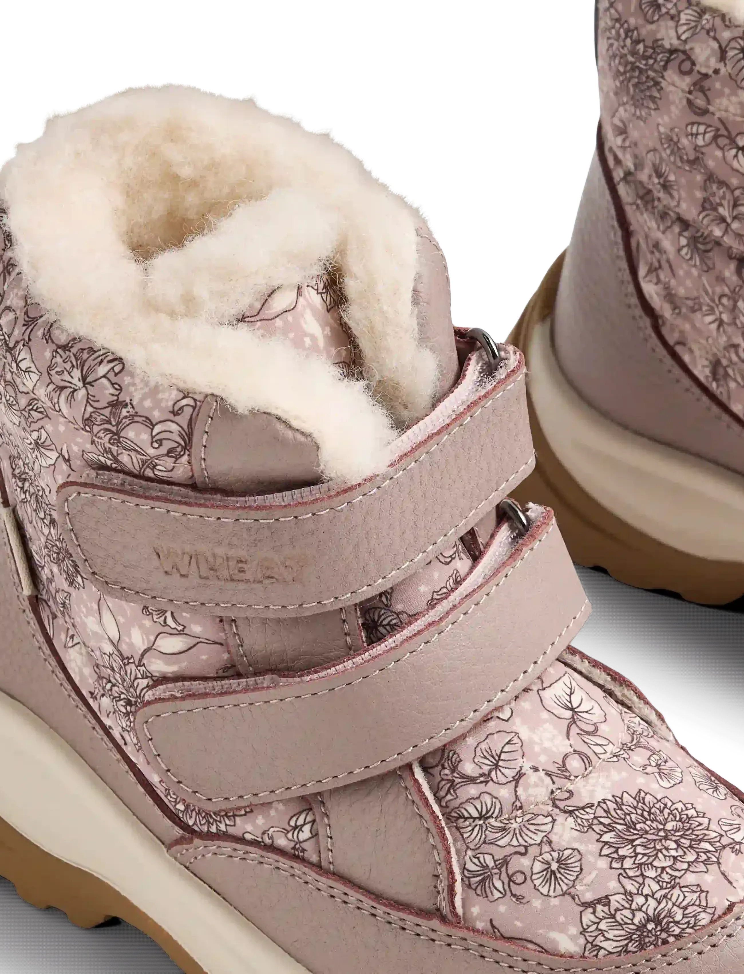Wheat - Winterboot Millas Tex - winterstiefel - rose winter flowers - 3