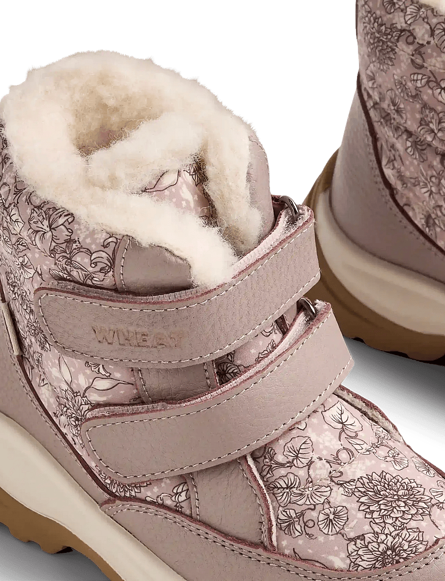 Wheat - Winterboot Millas Tex - winterstiefel - rose winter flowers - 3