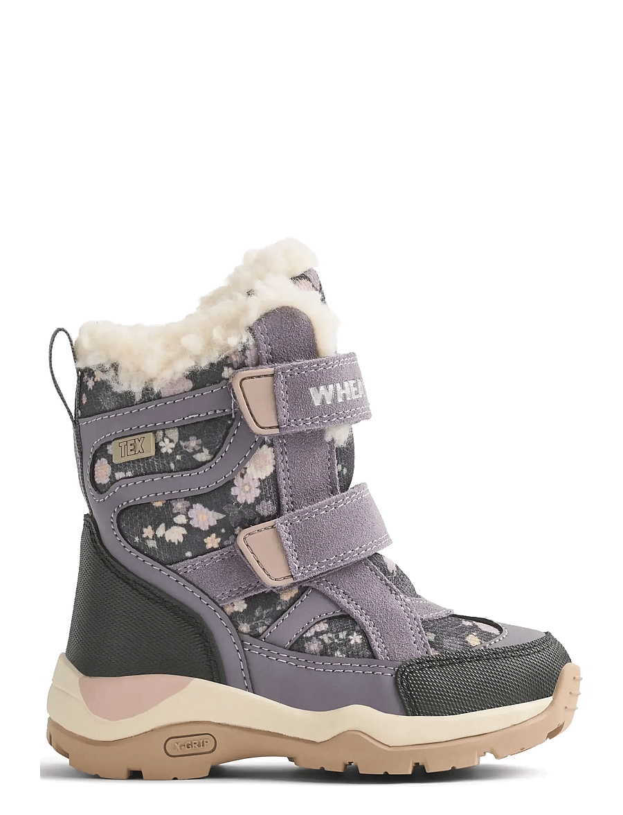 Wheat - Winterboot Trailor Tex - vintersko - purple stone - 1