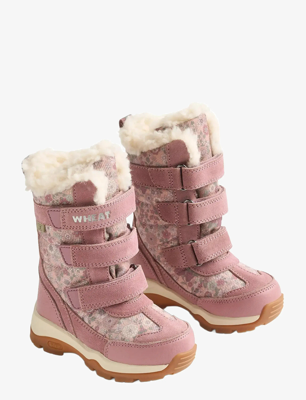 Wheat - Winterboot Airy Tex - vinterstövlar - blush - 0