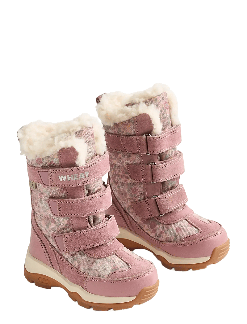 Wheat - Winterboot Airy Tex - vinterstövlar - blush - 0
