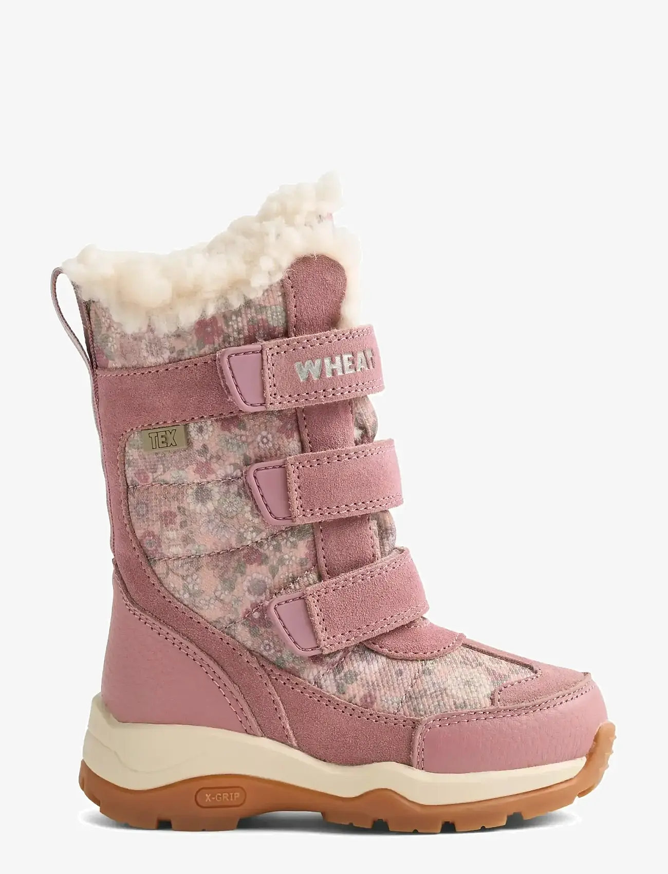 Wheat - Winterboot Airy Tex - vinterstövlar - blush - 1