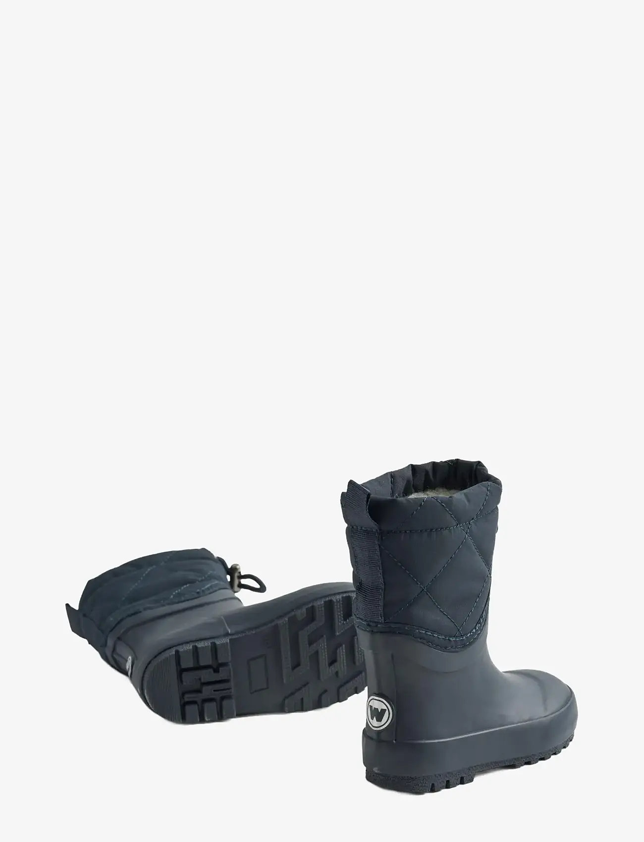 Wheat - Thermo Snowboot Drizzle - gummistøvler med for - navy - 2