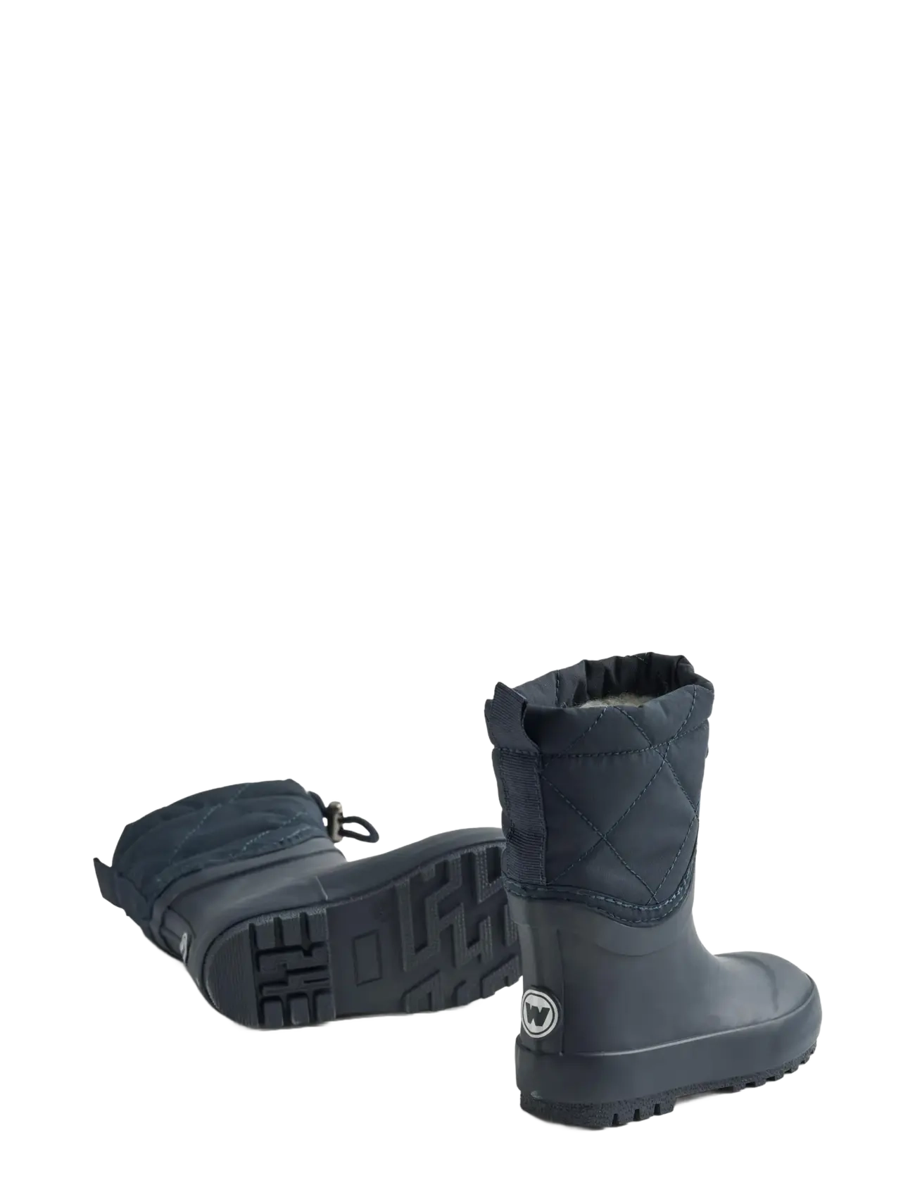 Wheat - Thermo Snowboot Drizzle - gummistøvler med for - navy - 2