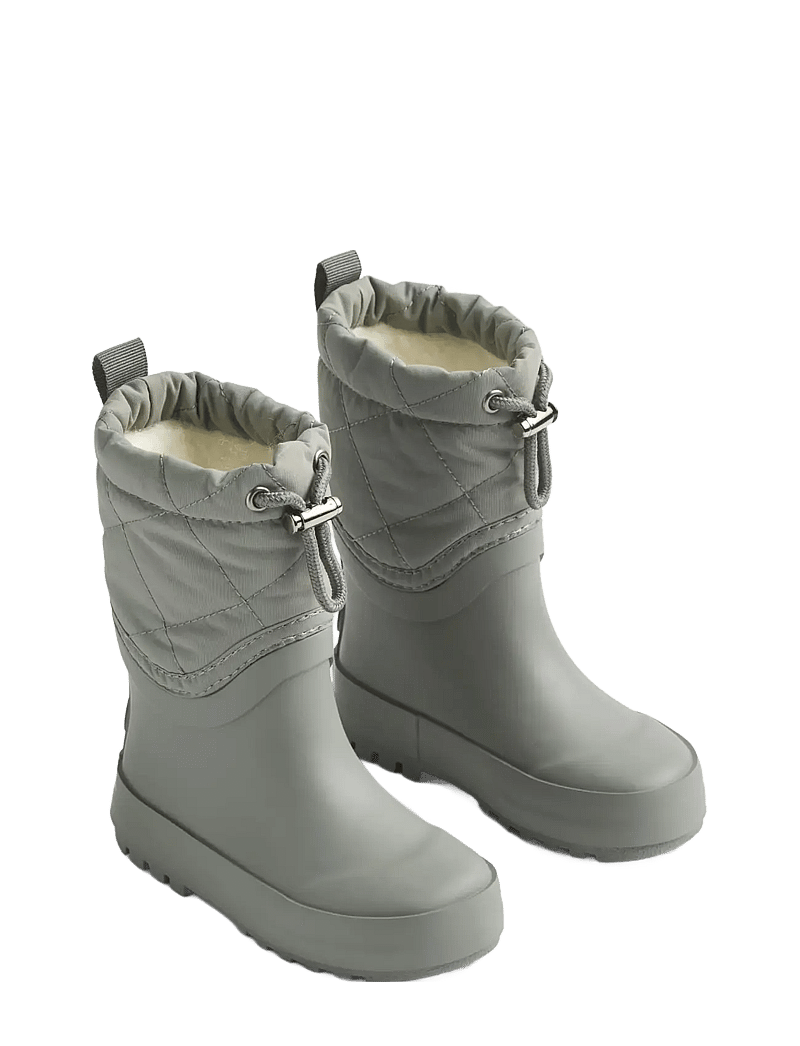 Wheat - Thermo Snowboot Drizzle - talvikumisaappaat - thunder sky - 0