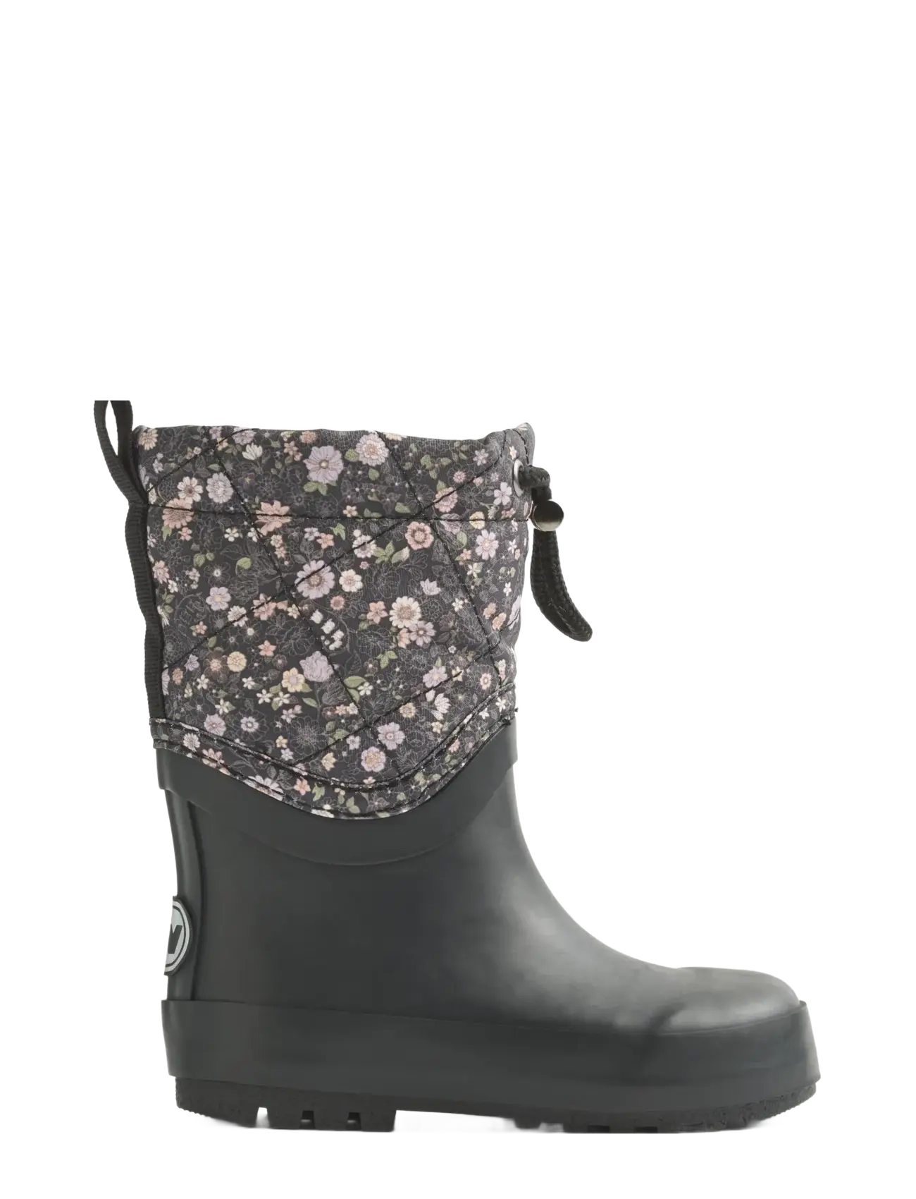 Wheat - Thermo Snowboot Drizzle - gumowce ocieplane - black sea open flowers - 1