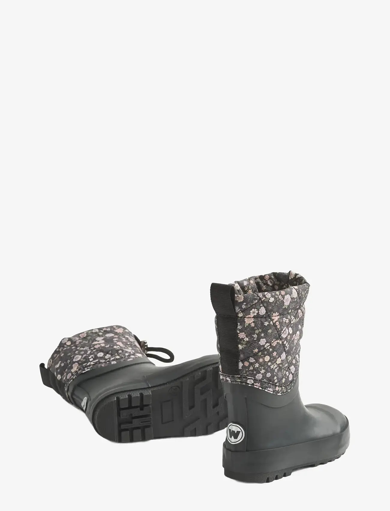 Wheat - Thermo Snowboot Drizzle - voodriga kummikud - black sea open flowers - 2