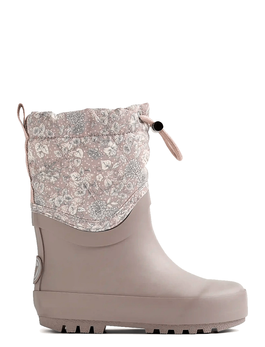 Wheat - Thermo Snowboot Drizzle - gefütterte gummistiefel - dry rose flowers - 2