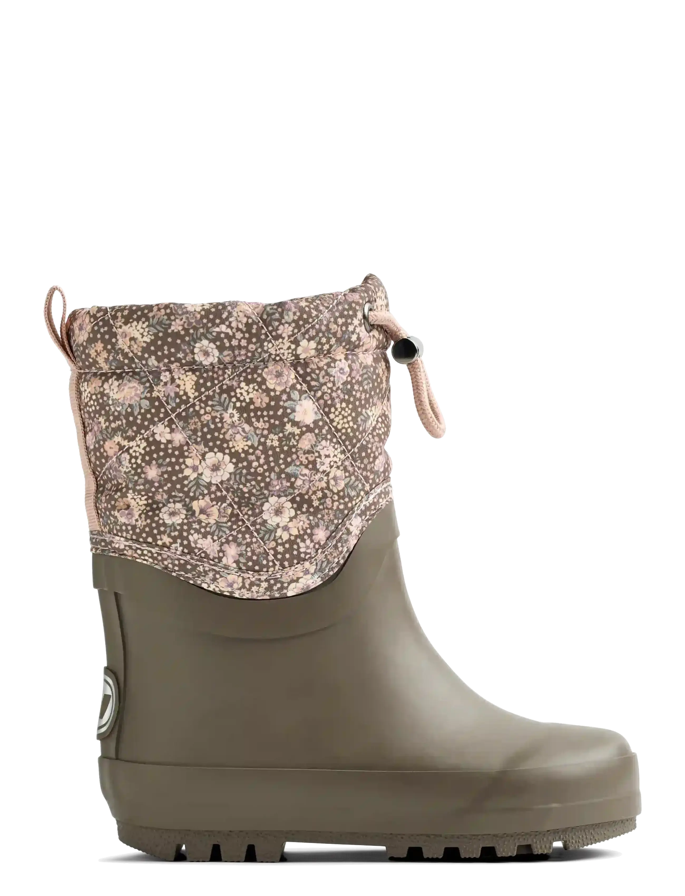 Wheat - Thermo Snowboot Drizzle - gefütterte gummistiefel - dry wood snow flowers - 2
